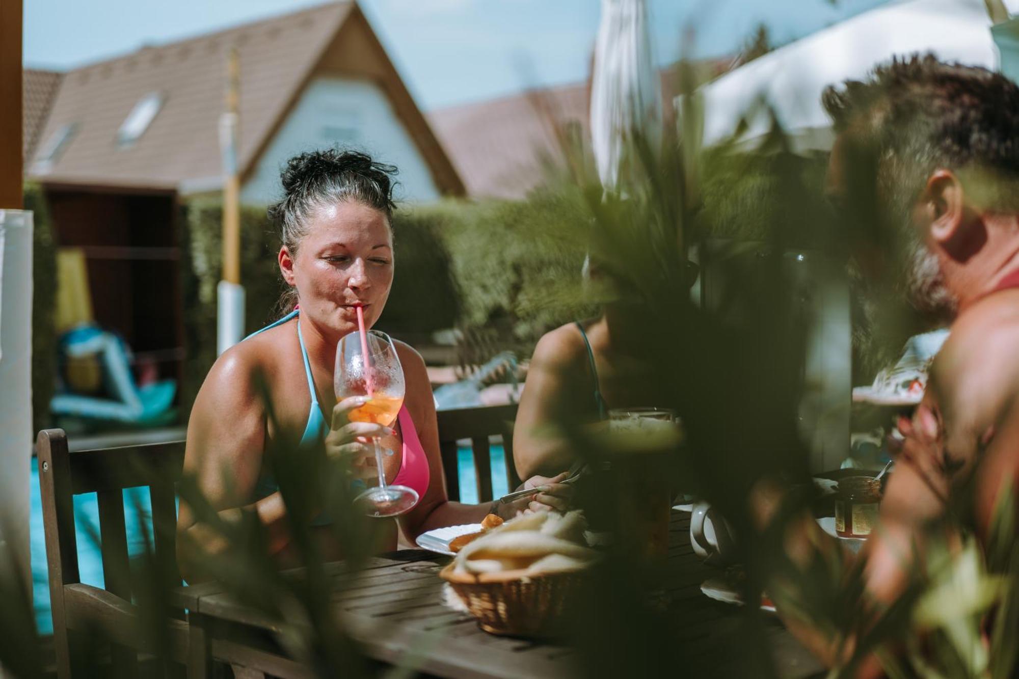Janika Pension Vonyarcvashegy Bagian luar foto