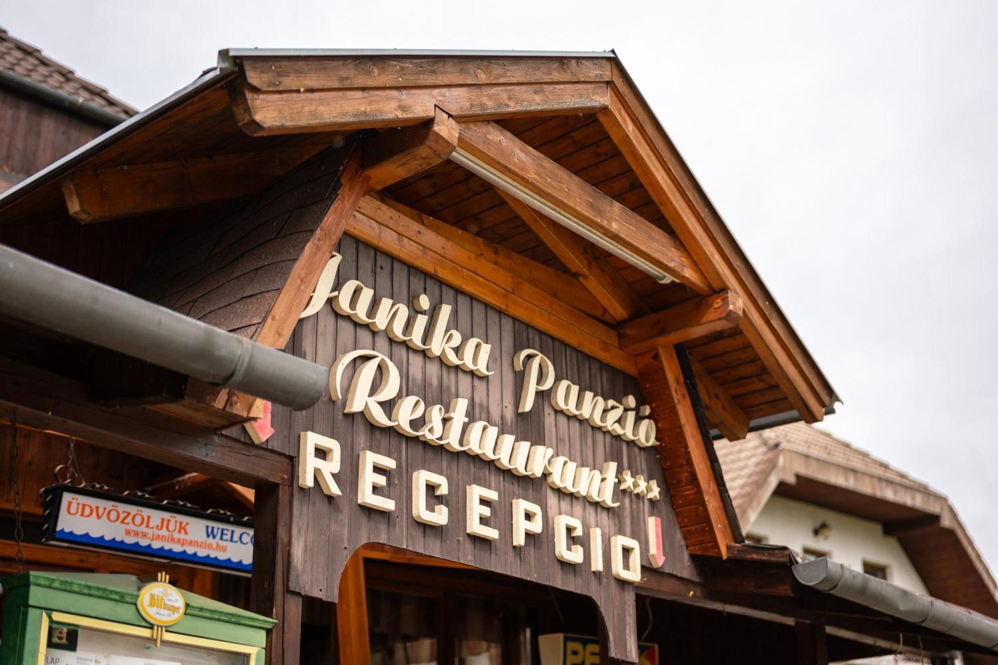 Janika Pension Vonyarcvashegy Bagian luar foto
